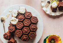 Carrot Tea Cakes with Whipped Honey Cream Cheese Glaze Carrot Tea Cakes
