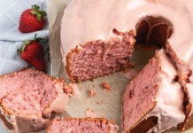 Roasted Strawberry Pound Cake Roasted Strawberry Pound Cake