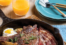 Steak and Eggs Breakfast Skillet Steak and Eggs Skillet