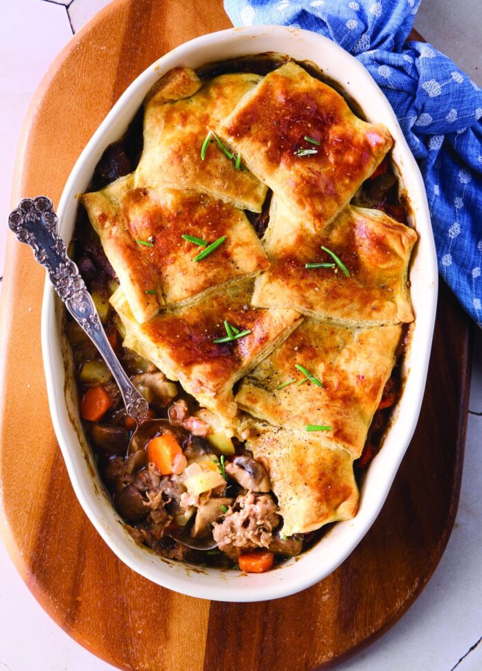Chicken Pot PieJB132 steak and potato pot pie