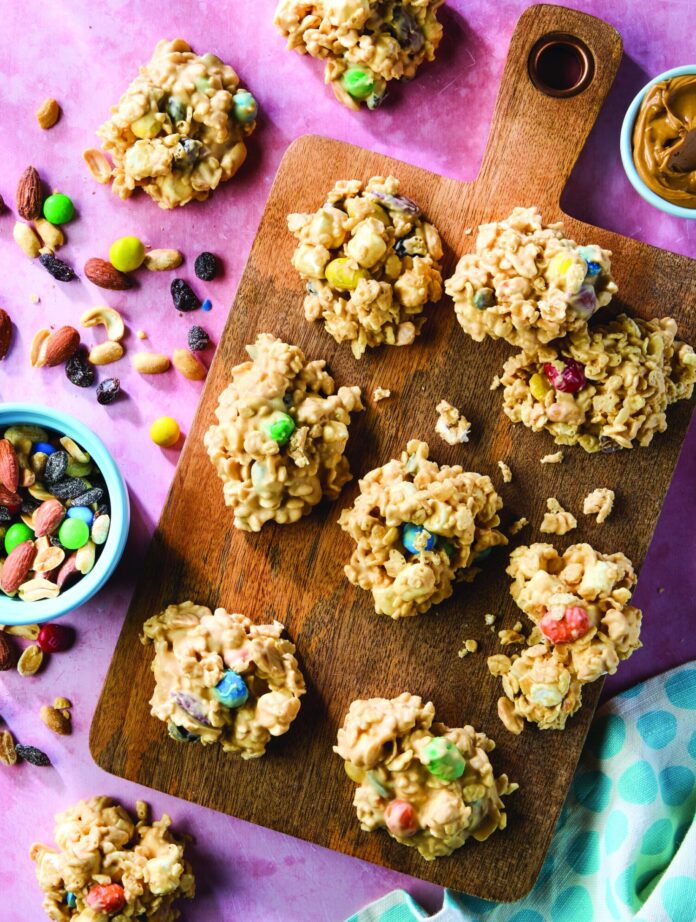 Rolling Pin JB116 avalanche cookies with trail mix