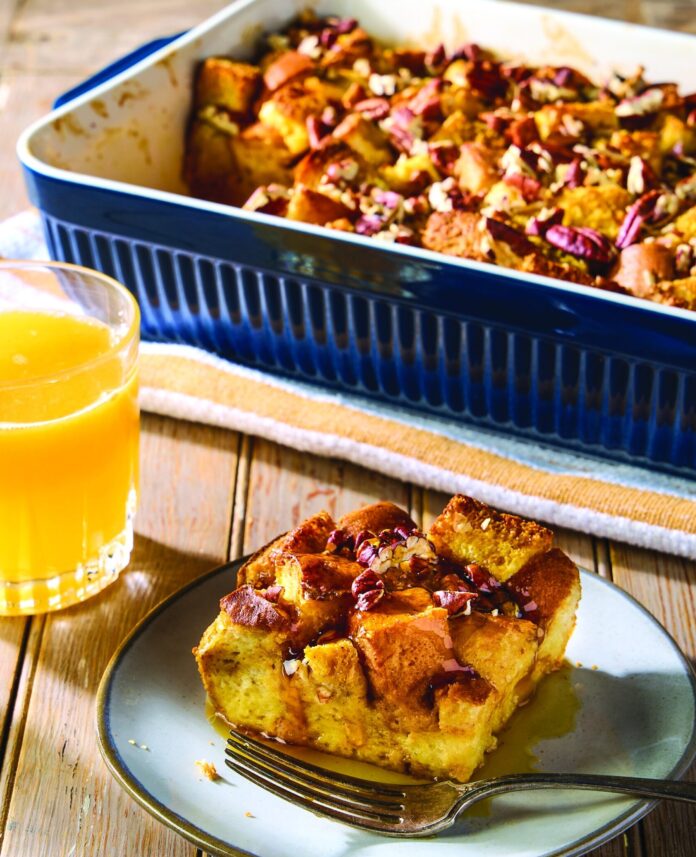 Southern Staples Pumpkin JB117 pumpkin french toast casserole